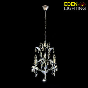9087-3P Silver Adonis chandelier