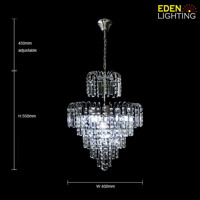 9191-400 si crystal light hanging in the kitchen size nz