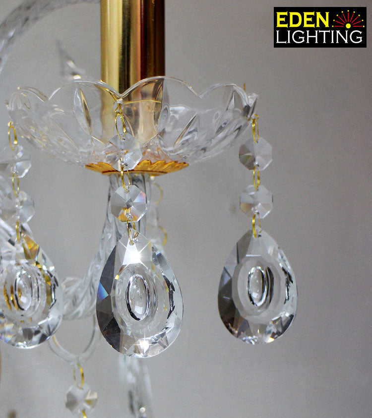 Wall light Crystal  Gold 9196-1W