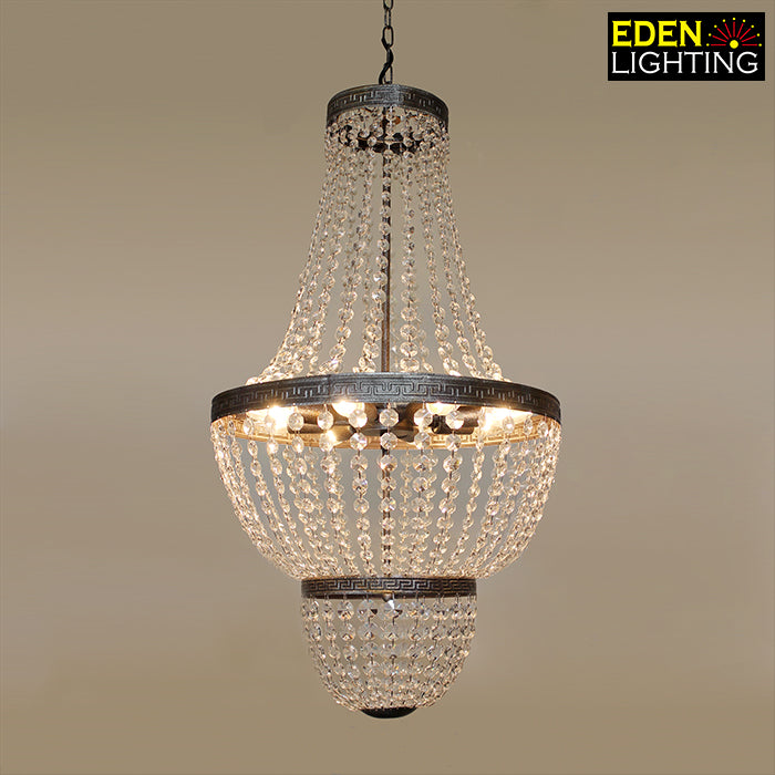 Chandelier Crystals Brown 9378-8P