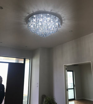 9692-1M Jeri crystal ceiling light