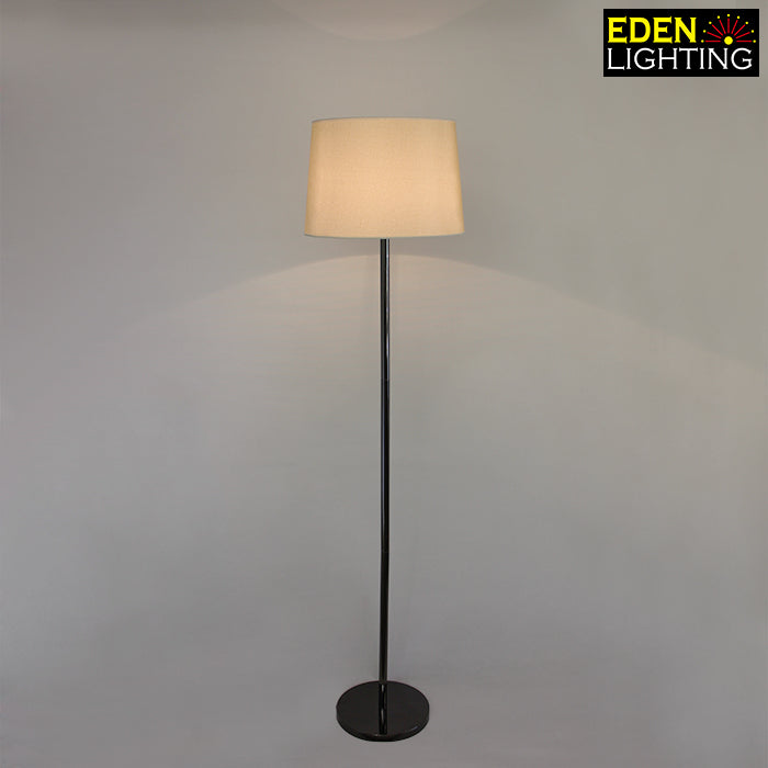 black floor lamp with white shade affordable lighting shop NZ