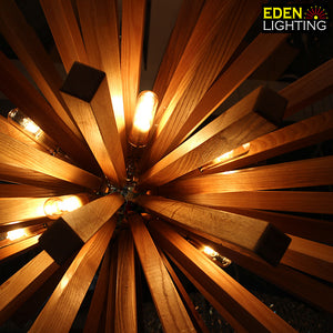 wood12-750 Natural Waylon pendant light