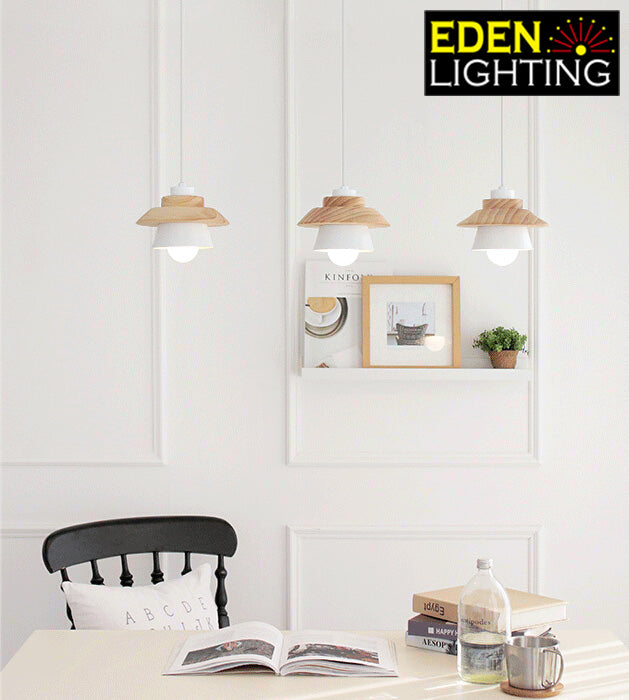 Pendant light White Wood33