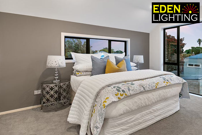 bedside table lamp in the bedroom NZ