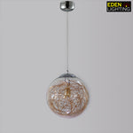 clear glass globe pendant for dining room nz