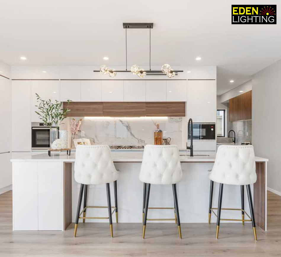 clear glass pendant for open-plan living auckland