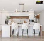 clear glass pendant for open-plan living auckland