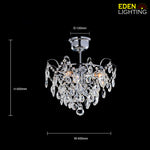 small crystal pendant for cosy bedroom size auckland
