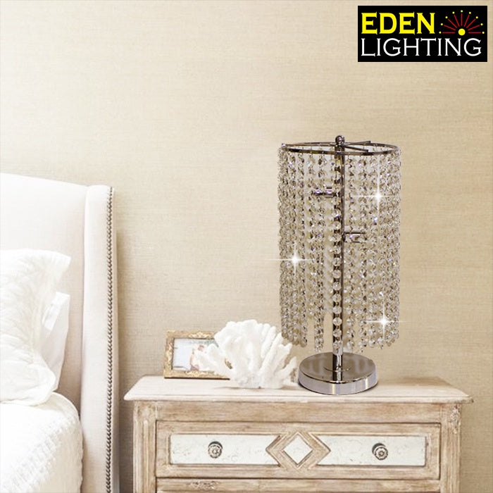 chrome modern table lamp - eden lighting Auckland