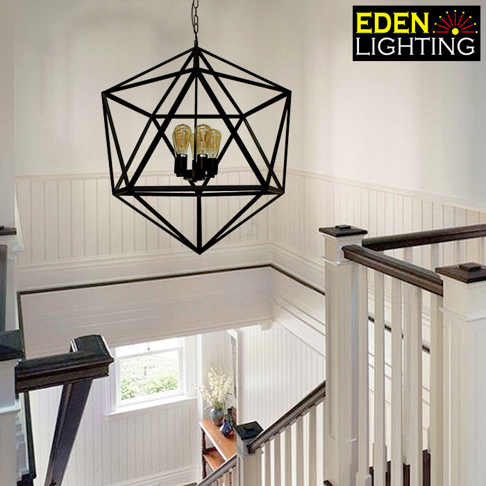 custom metal pendant lighting for boutique showroom auckland