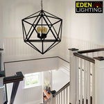 custom metal pendant lighting for boutique showroom auckland