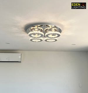EL018 Linette crystal ceiling light