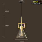 large glass pendant for spacious dining room nz