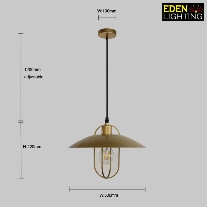 gold pendant light in offcie size nz