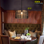 iron shade pendant light above the dinning table nz