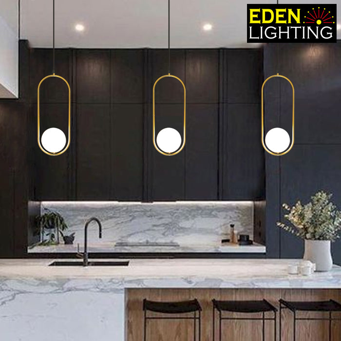 modern kitchen island pendant light in real-life scene lighting store NZ