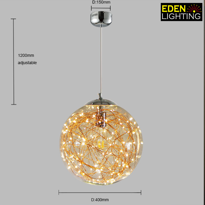 glass pendant light for kitchen island size nz
