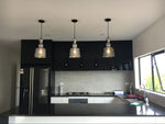 kitchen glass pendant light for island NZ