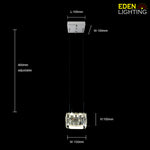 Modern kitchen hanging pendant light size nz