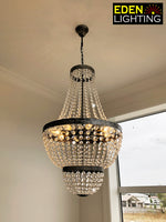 large crystal chandelier for high ceiling living room nz