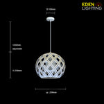 medium size iron hanging light for modern kitchen auckland
