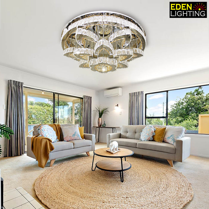 silver crystal chandelier for elegant lounge nz