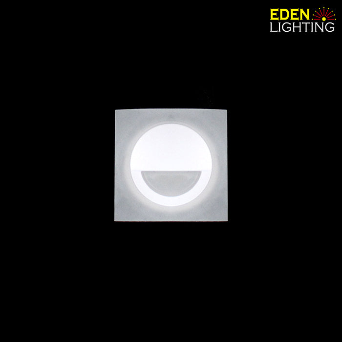 minimalist white stair step light auckland